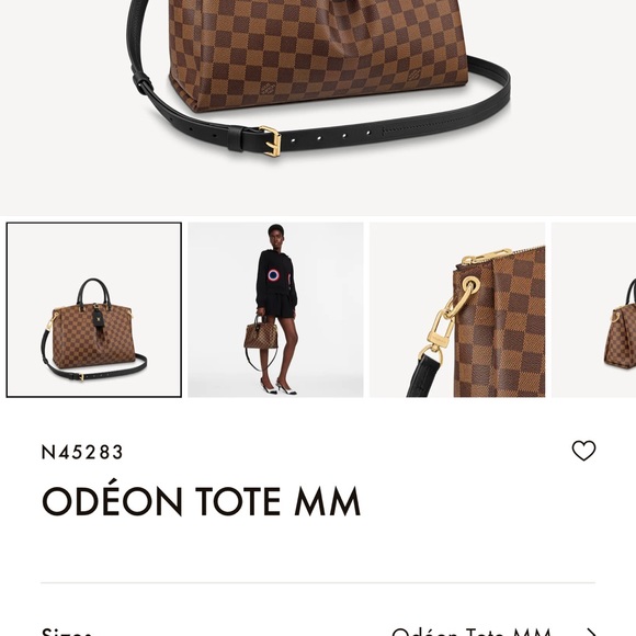 Louis Vuitton Odeon Tote MM and matching Zippy Wallet - Picture 2 of 11